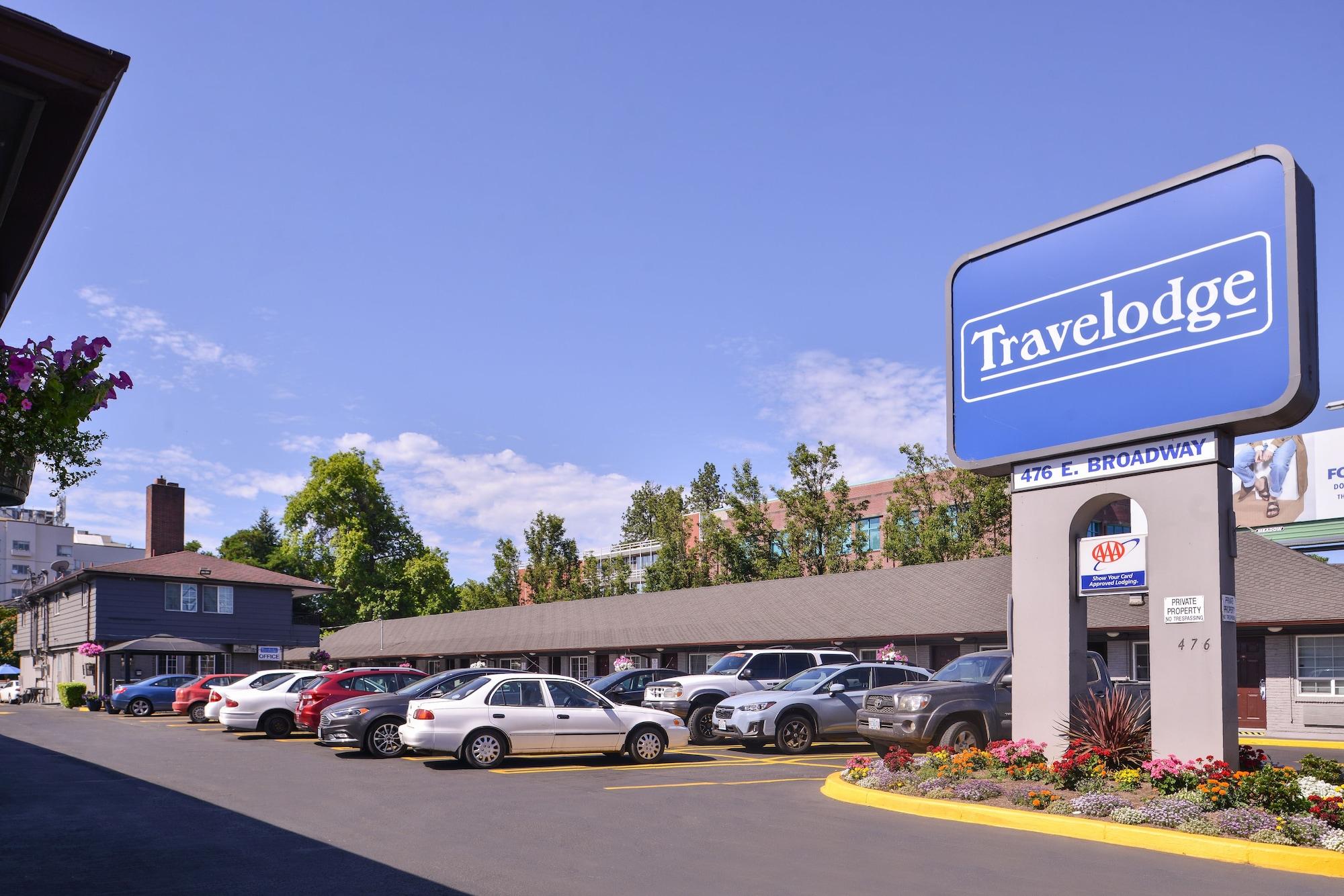 Travelodge By Wyndham Eugene Downtown/University Of Oregon Экстерьер фото
